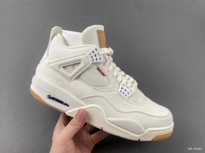 'White' x AO2571-100 Jordan Air 4 Levi's 0602